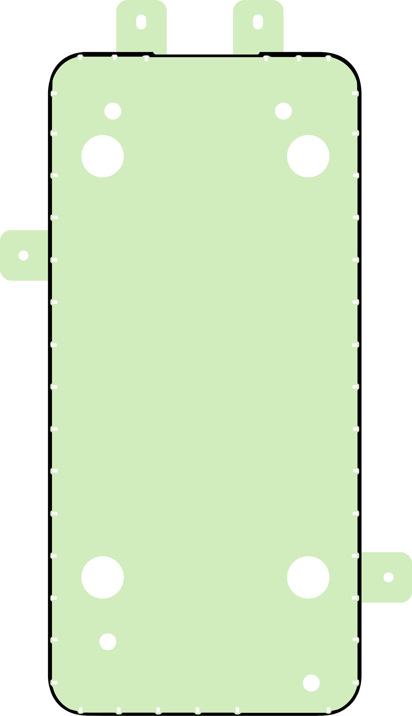 Adeziv Display Samsung Galaxy A35 5G A356, Service Pack GH81-25066A