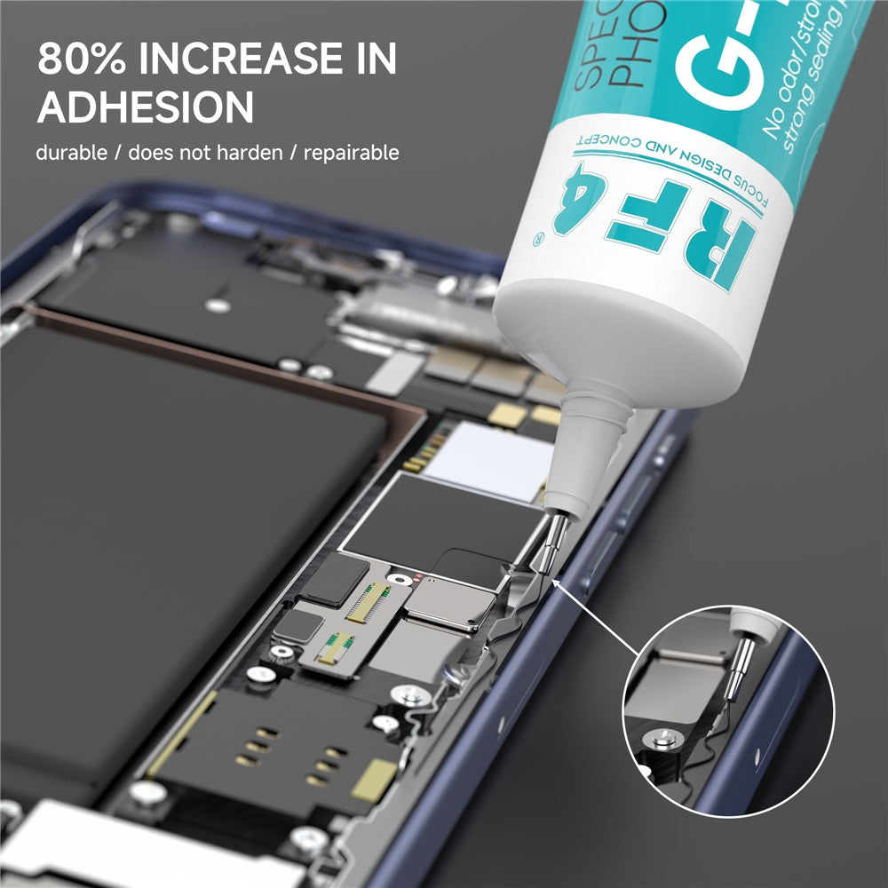 Adeziv Lichid RF4 G-Phone, 60ml, Negru