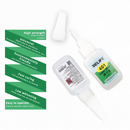 Adeziv Lichid Super Glue Relife RL-401, 20ml