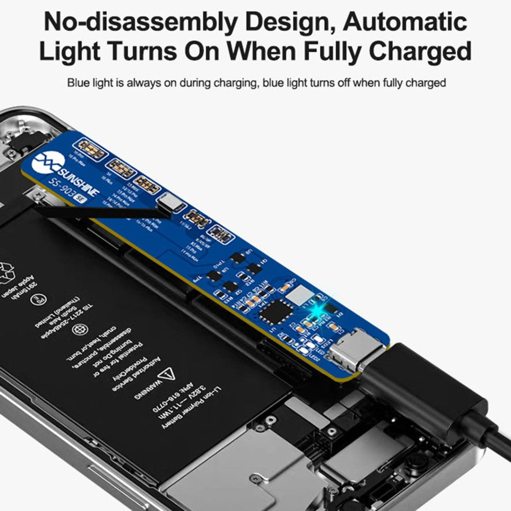 Alimentator Placa Sunshine SS-903 SE pentru Apple iPhone 8 - 16 Series