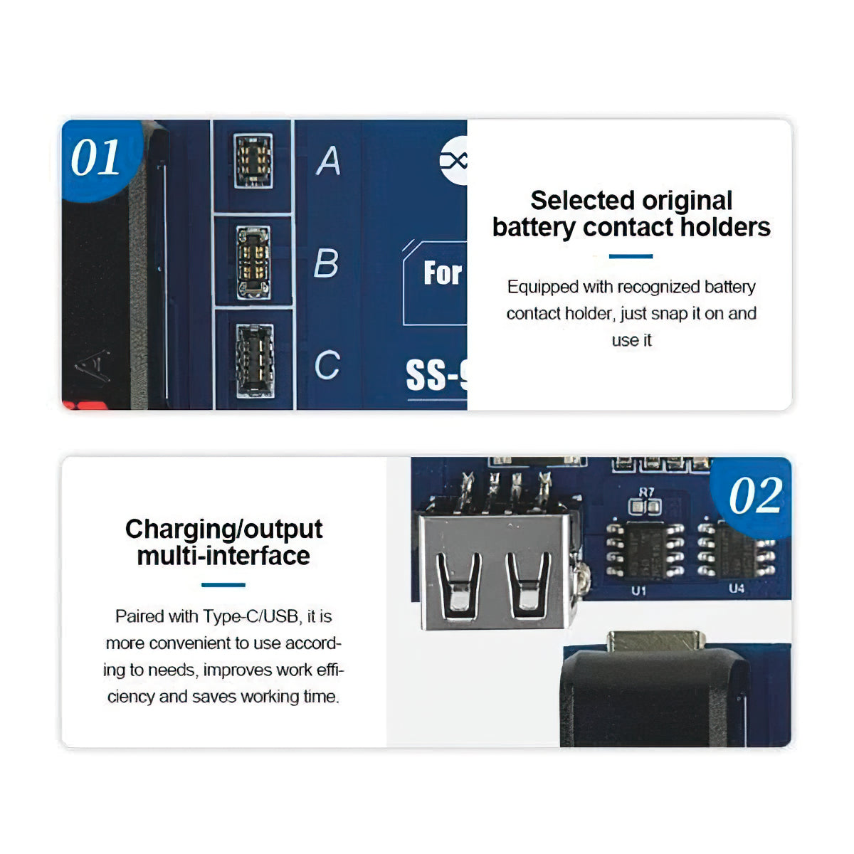 Alimentator Placa Sunshine SS-904B pentru TECNO / Infinix / Itel Series, 2in1