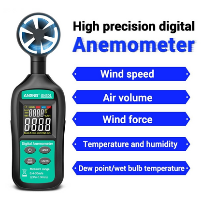 Anemometru Digital ANENG GN301