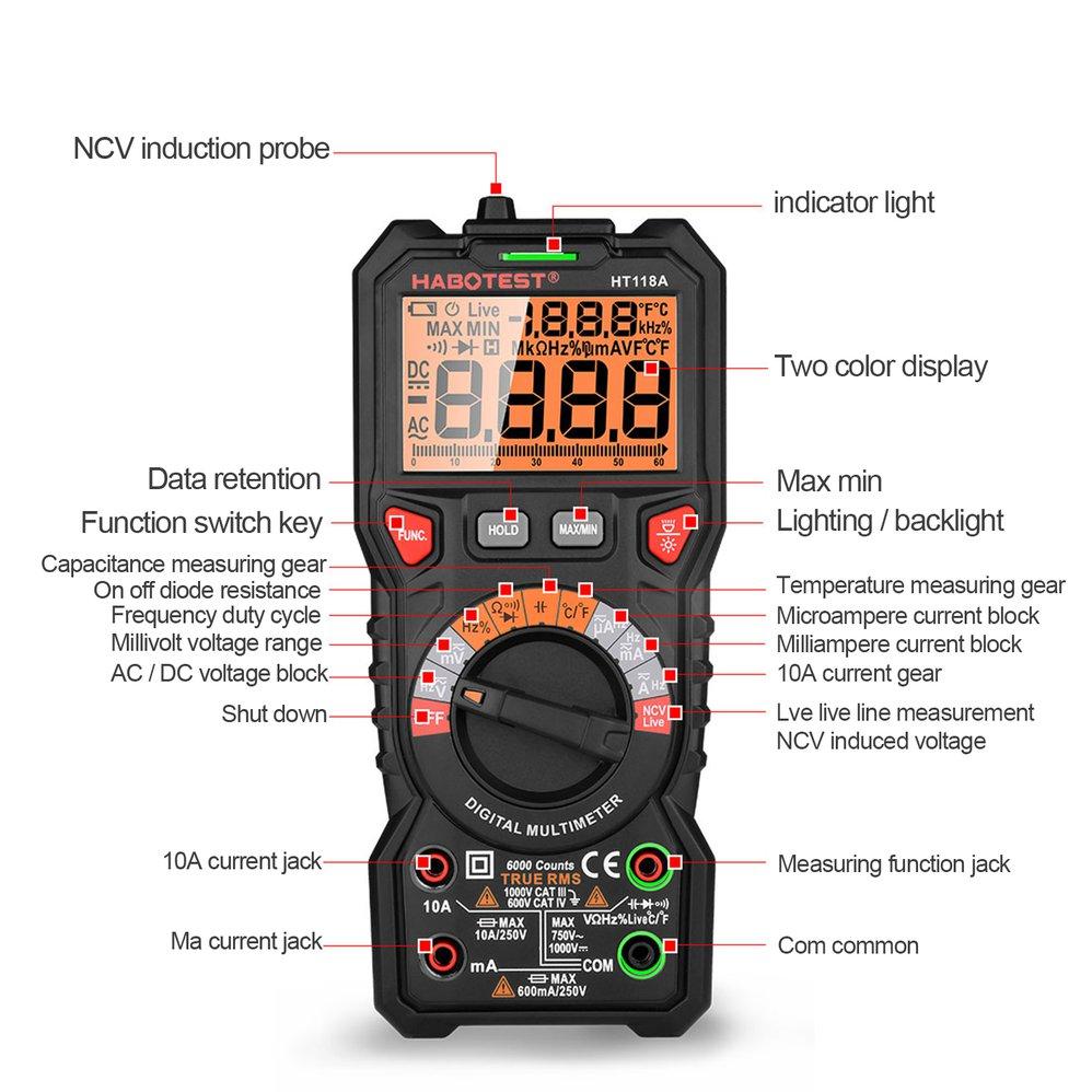 Aparat de Masura Digital Habotest HT118A