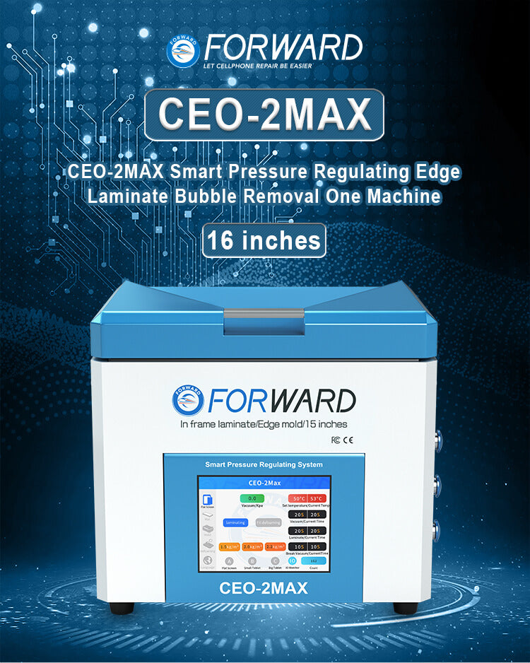 Pachet Aparat Laminare OCA / Eliminare Bule + Compresor Aer + Pompa Vid Forward CEO-2Max + FW-122B + FW-126S
