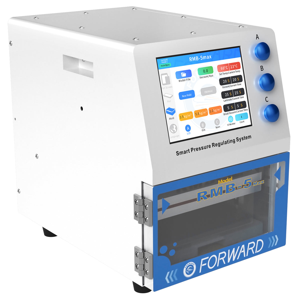 Aparat Laminare OCA / Eliminare Bule Forward RMB-5MAX