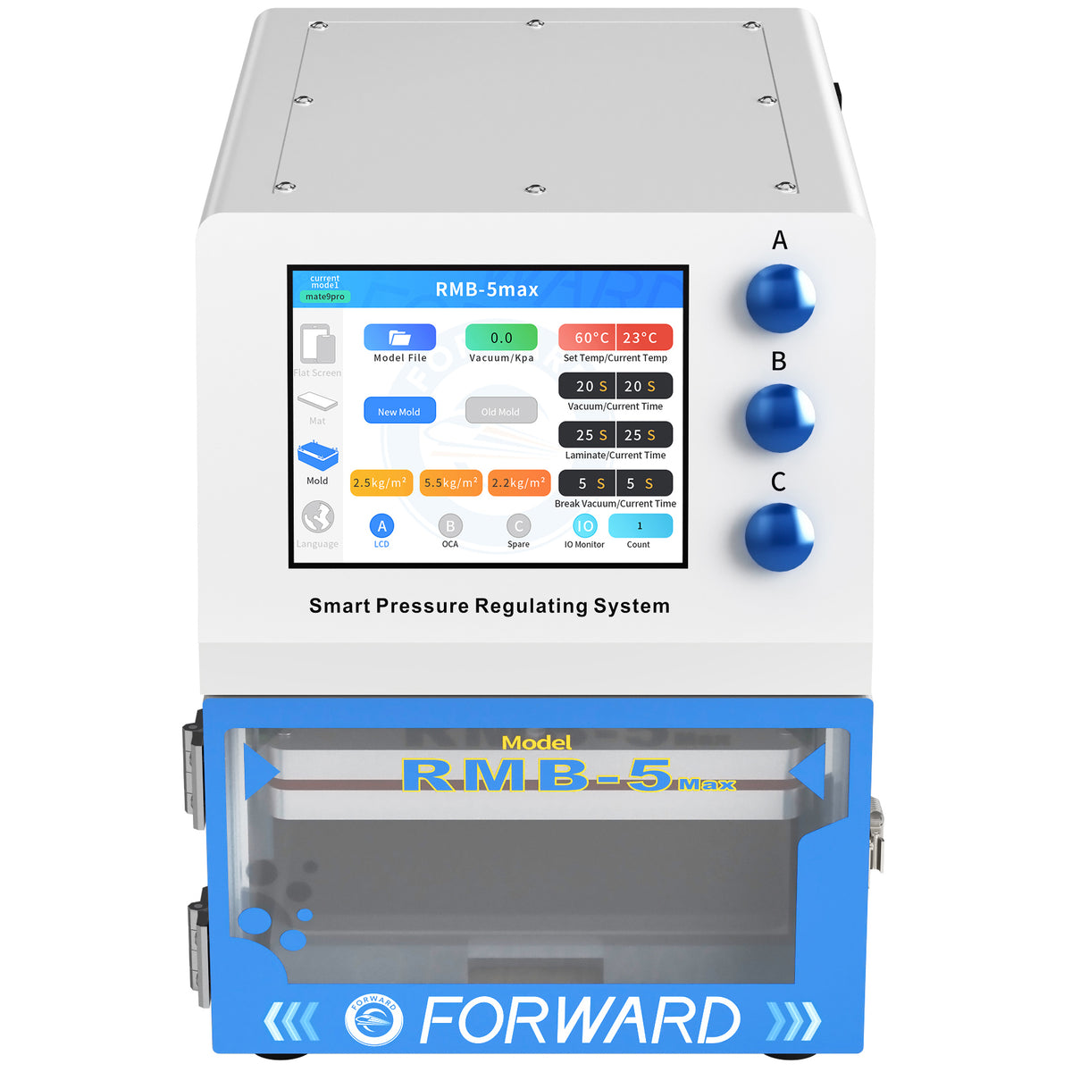Aparat Laminare OCA / Eliminare Bule Forward RMB-5MAX