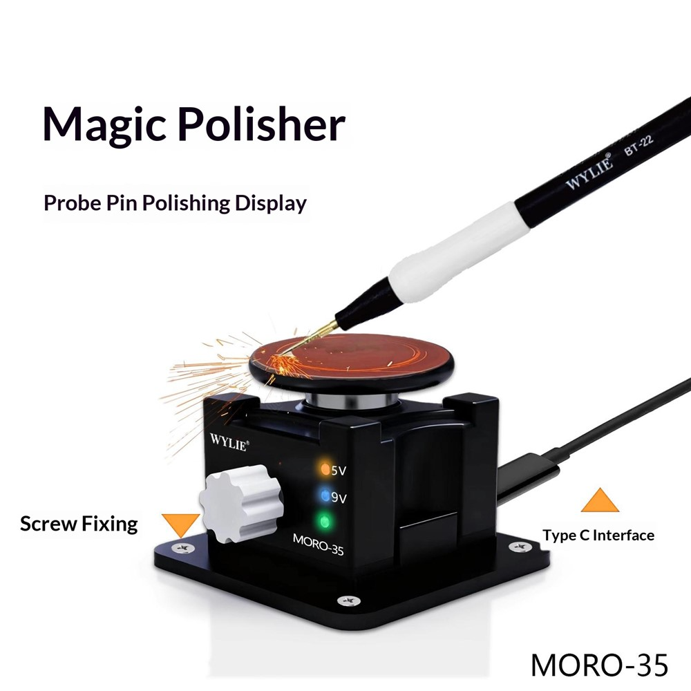 Aparat Reconditionare Varf Penseta / Instrumente Service Wylie Moro-35