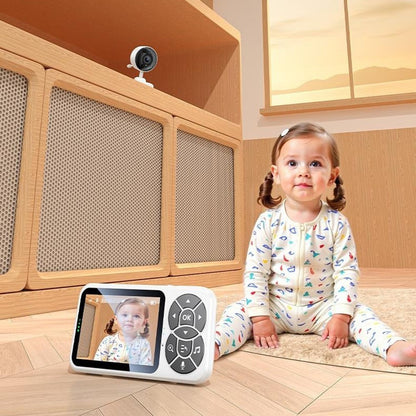 Baby Monitor Yesido KM26, Wi-Fi, Alb
