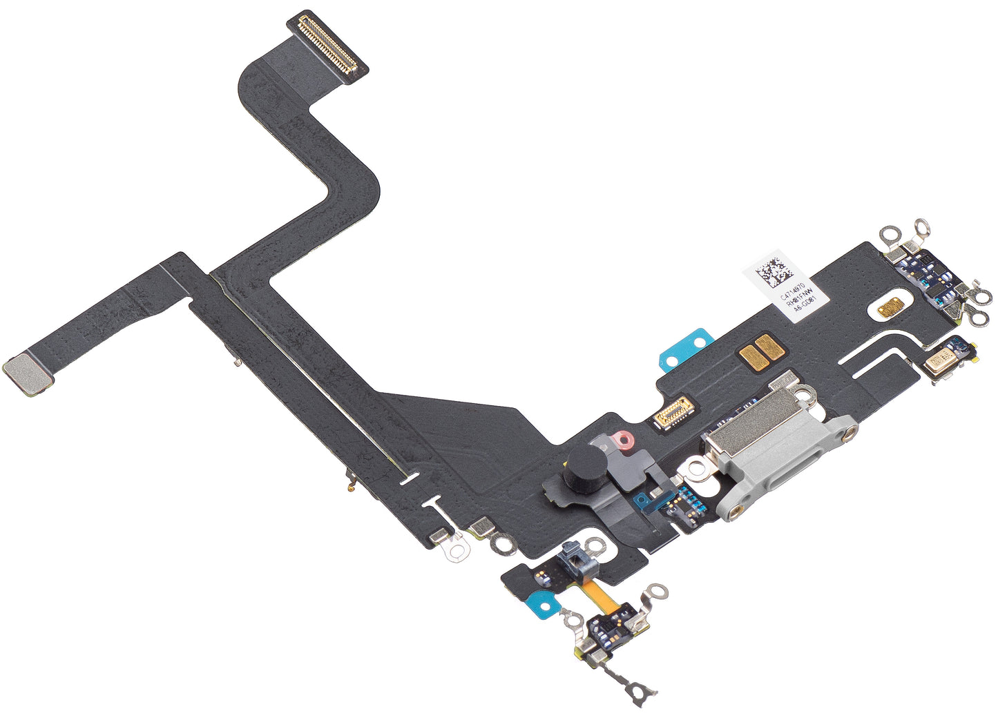 Banda cu Conector Incarcare - Microfon Apple iPhone 13 Pro, Argintiu