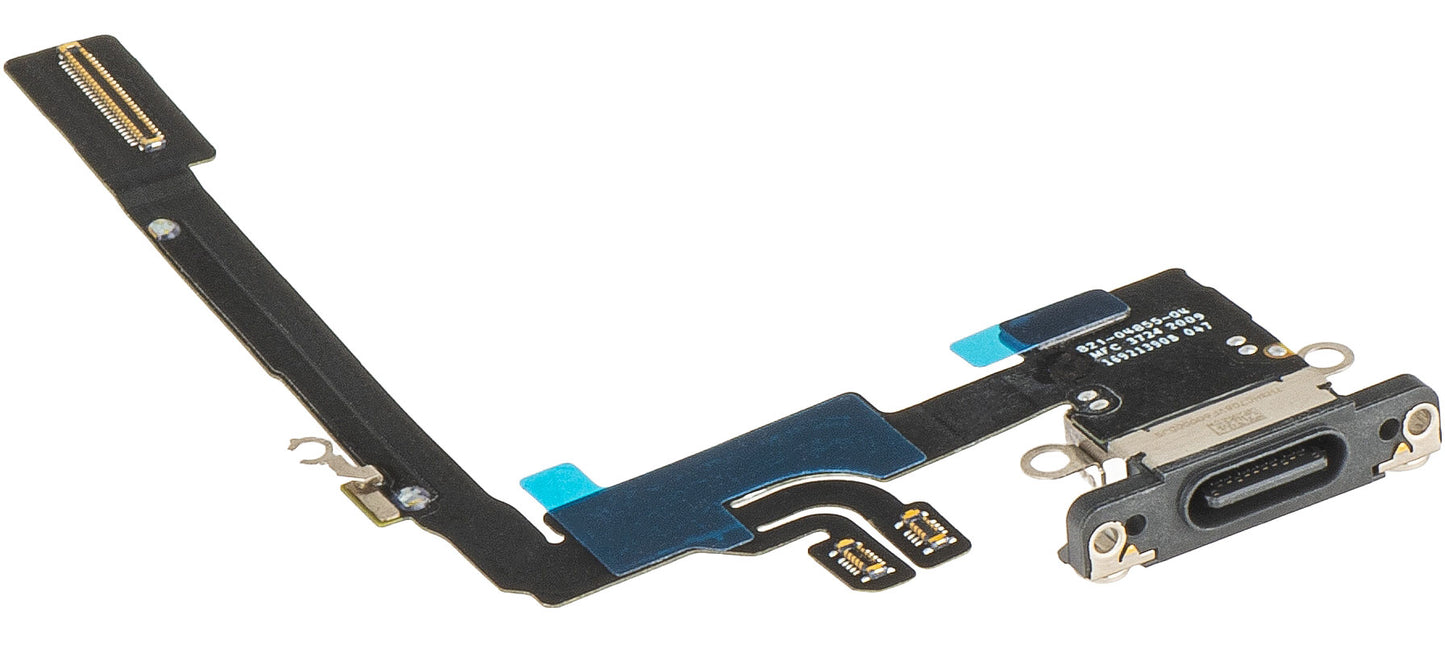 Banda cu Conector Incarcare Apple iPhone 16 Pro, Negru