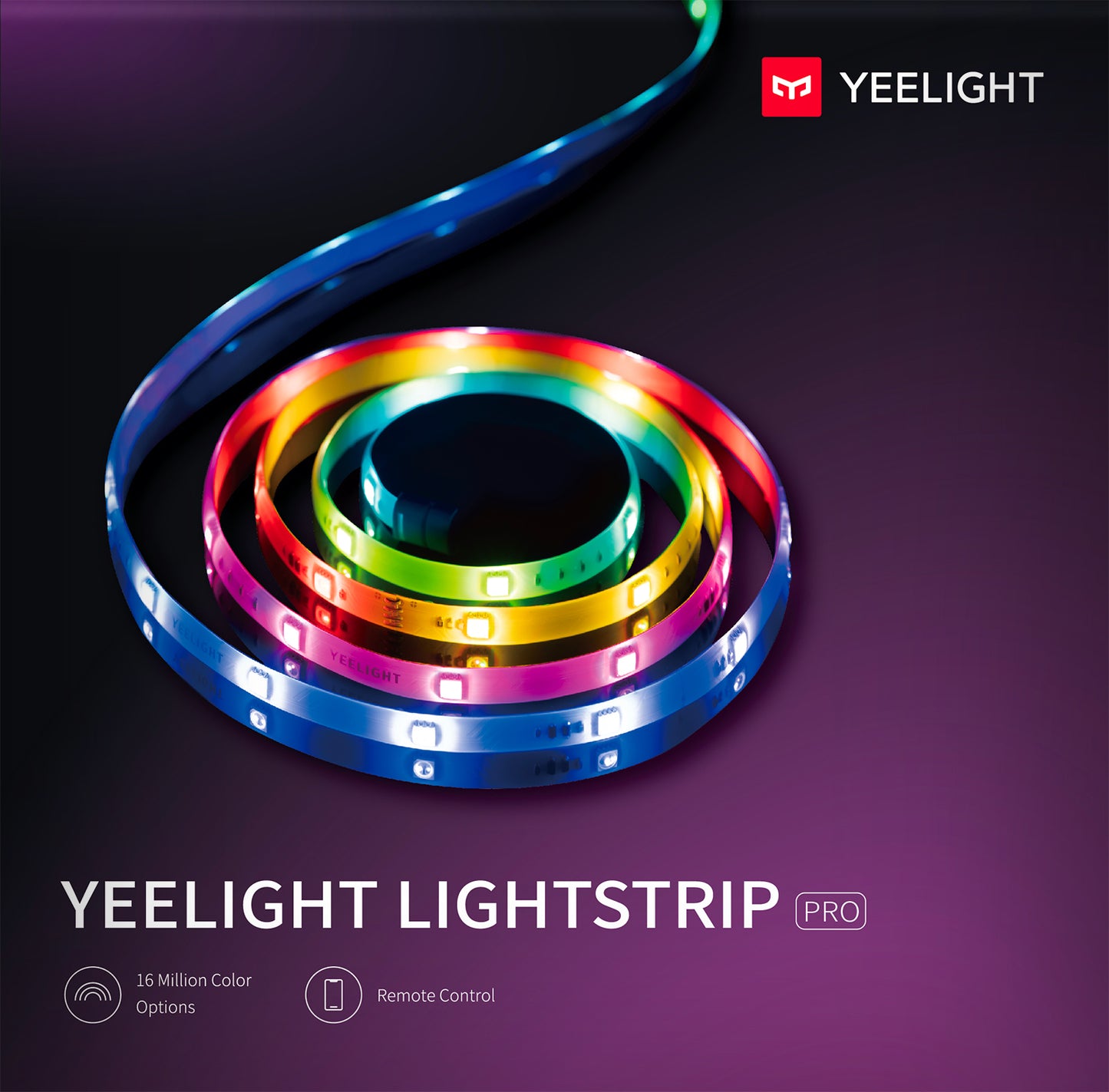 Banda Led Yeelight Pro, Wi-Fi, RGB, 2m, Alba YLDD05