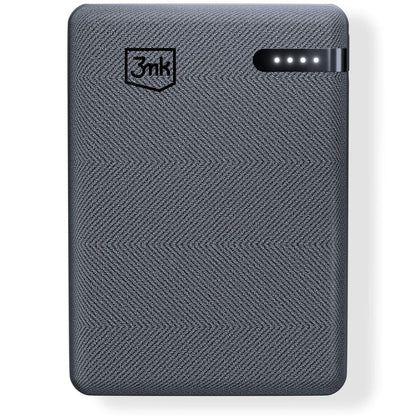 Baterie Externa 3MK Pocket, 5000mAh, 12W, 1 x USB-C, Gri