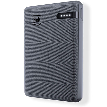 Baterie Externa 3MK Pocket, 5000mAh, 12W, 1 x USB-C, Gri