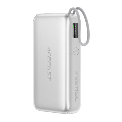Baterie Externa Acefast M32, 10000mAh, 35W, PD , 2 x USB-C, Argintie