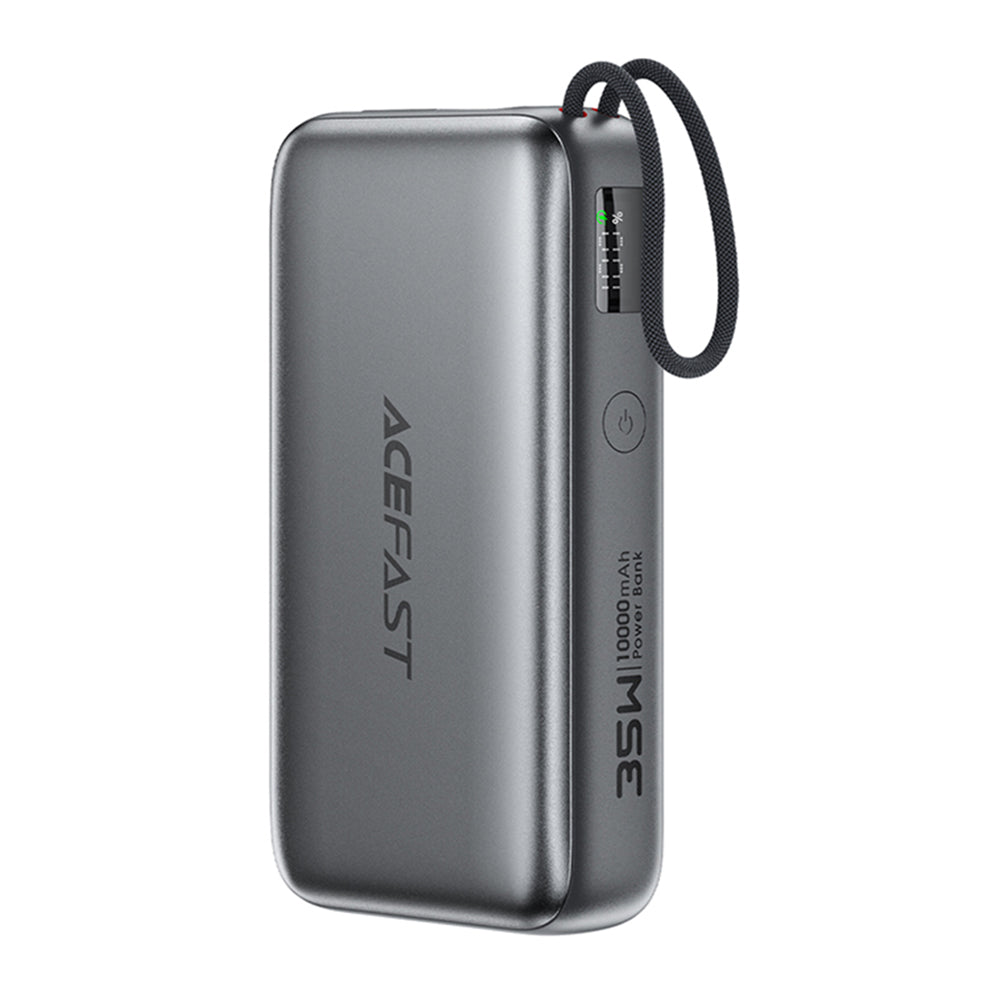 Baterie Externa Acefast M32, 10000mAh, 35W, PD , 2 x USB-C, Gri