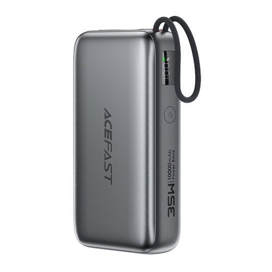 Baterie Externa Acefast M32, 10000mAh, 35W, PD , 2 x USB-C, Gri
