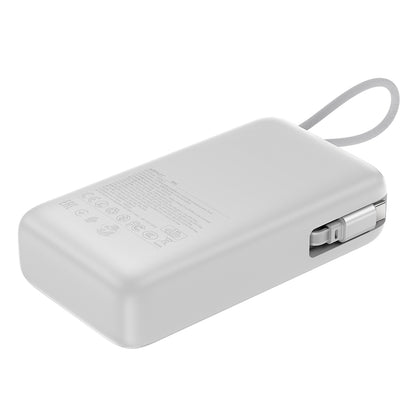 Baterie Externa Acefast M34, 20000mAh, 45W, QC + PD , 1 x  USB-A - 2 x USB-C, Argintie
