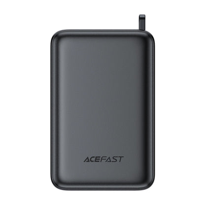 Baterie Externa Acefast M4, 20000mAh, 67W, PD + QI, 1 x USB-A - 2 x USB-C, Neagra