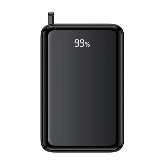 External Battery Acefast M4, 20000mAh, 67W, PD + QI, 1 x USB-A - 2 x USB-C, Black