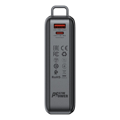 Baterie Externa  Acefast M4, 20000mAh, 67W, PD, 1 x USB-A - 2 x USB-C, Neagra