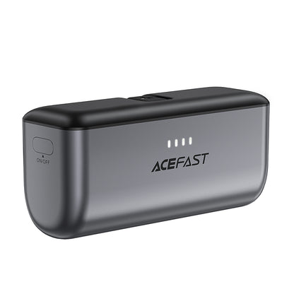 Baterie Externa Acefast M9, 5000mAh, 20W, PD , 2 x USB-C, Neagra