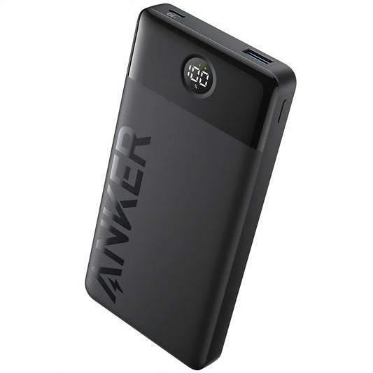 Anker PowerCore 324 External Battery, 10000mAh, 12W, 1 x USB-A - 1 x USB-C, Black A1237G11 