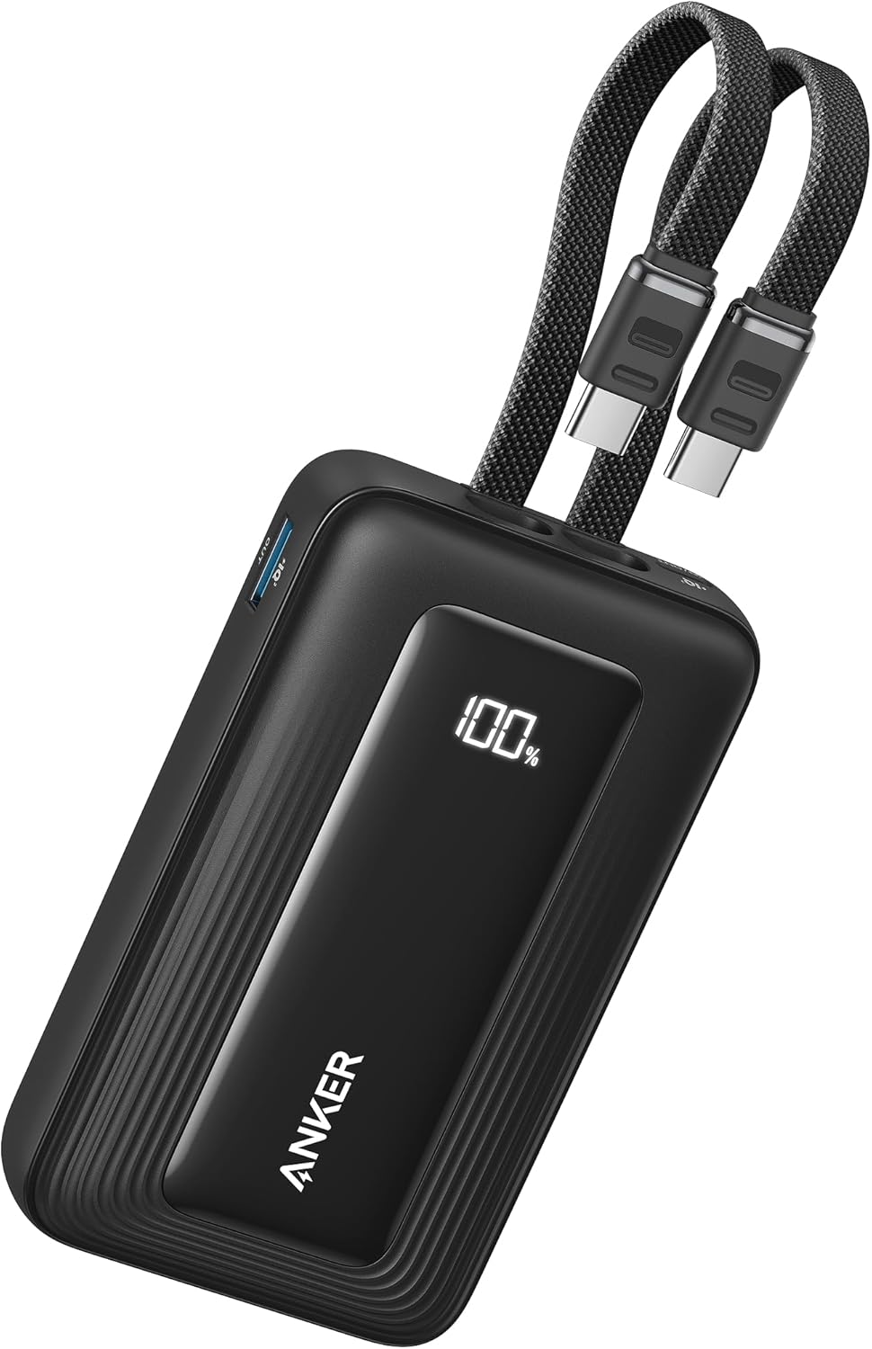 Baterie Externa Anker Zolo, 10000mAh, 35W, QC + PD, 1 x USB-A - 2 x USB-C, Neagra A1680H12