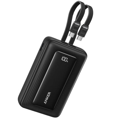 Baterie Externa Anker Zolo, 20000mAh, 45W, QC + PD, 1 x USB-A - 3 x USB-C, Neagra A110MH12
