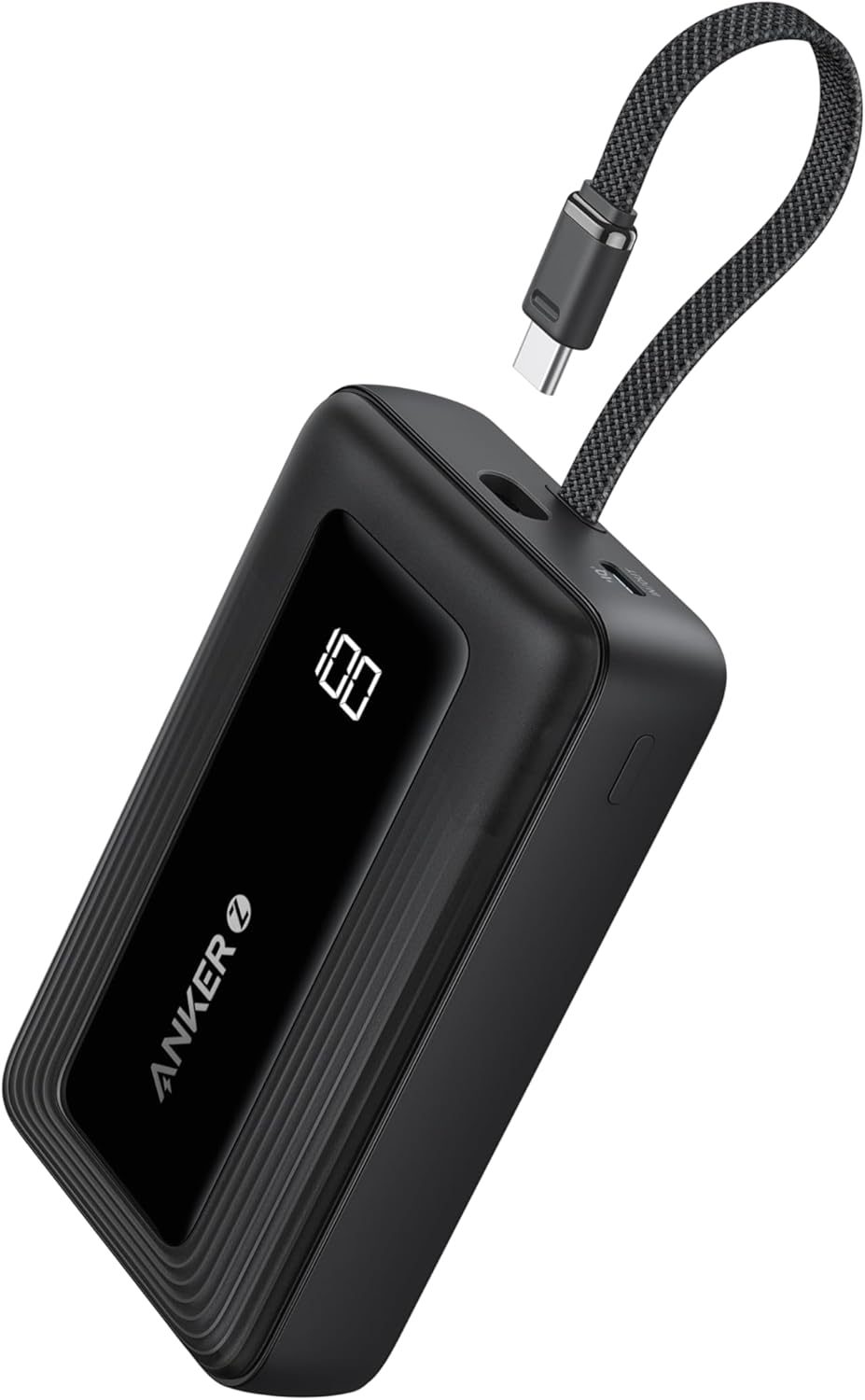 Baterie Externa Anker Zolo, 20000mAh, 30W, QC + PD, 1 x USB-A - 2 x USB-C, Neagra A1689011