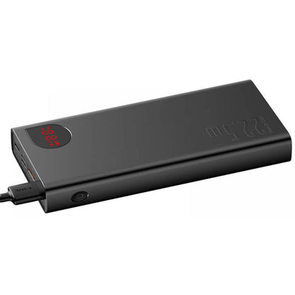 Baterie Externa Baseus Adaman, 20000mAh, 22.5W, QC + PD, 1 x USB-C - 2 x USB-A, Neagra PPAD070101