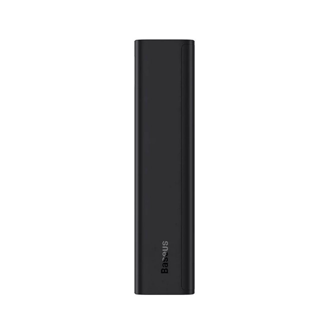 Baterie Externa Baseus Adaman2, 10000mAh, 30W, QC + PD, 1 x USB-C - 2 x USB-A, Neagra PPAD040101