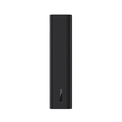 Baterie Externa Baseus Adaman2, 10000mAh, 30W, QC + PD, 1 x USB-C - 2 x USB-A, Neagra PPAD040101