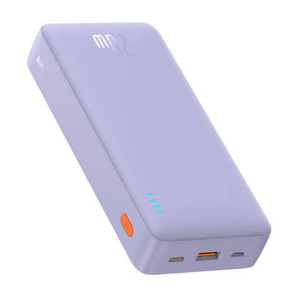 Baterie Externa Baseus Airpow, 20000mAh, 20W, QC + PD, 1 x USB-A - 1 x USB-C, Mov P10022804513-00