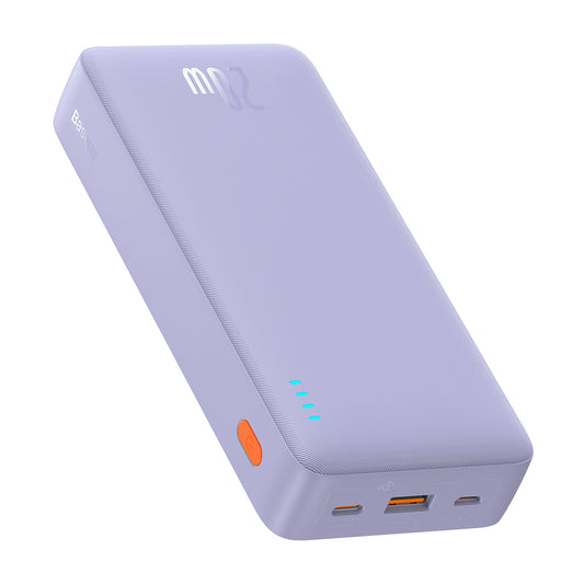 Baterie Externa Baseus Airpow, 20000mAh, 20W, QC + PD, 1 x USB-A - 1 x USB-C, Mov P10022804513-00
