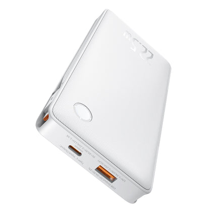 Baterie Externa Baseus Airpow Lite, 10000mAh, 22.5W, QC + PD, 1 x Lightning - 1 x USB-A - 2 x USB-C, Alba P10067501213-00