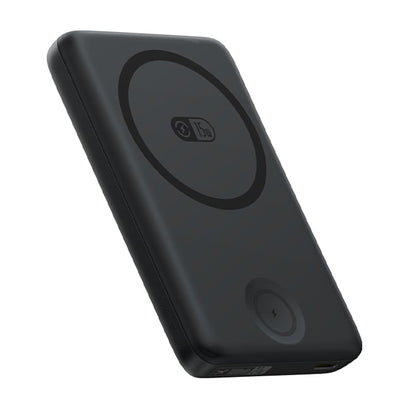 Baterie Externa Baseus Bank EnerFill FT11, 10000mAh, 27W, PD + QI + FQI, 2 x QI - 1 x USB-C, Neagra P1008210G123-00