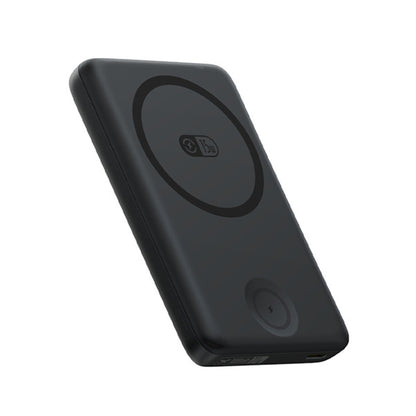 Baterie Externa Baseus Bank EnerFill FT11, 10000mAh, 27W, PD + QI + FQI, 2 x QI - 1 x USB-C, Neagra P1008210G123-00