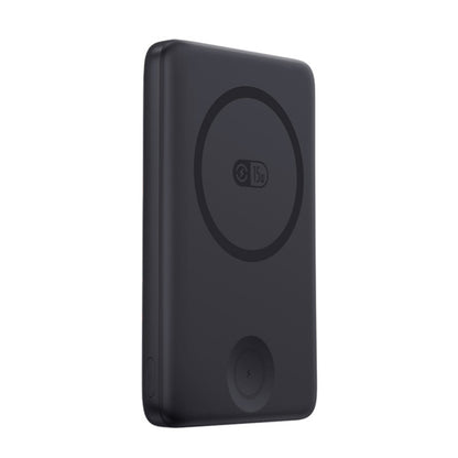 Baterie Externa Baseus Bank EnerFill FT11, 10000mAh, 27W, PD + QI + FQI, 2 x QI - 1 x USB-C, Neagra P1008210G123-00