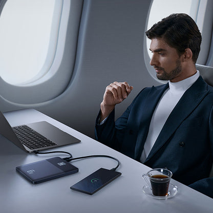 Baterie Externa Baseus Blade 2, 12000mAh, 65W, PD, 2 x USB-C, Portocalie P10063801733-00