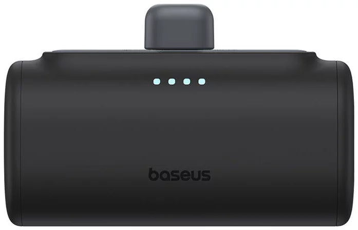 Baterie Externa Baseus Compact, 5000mAh, 20W, PD, 1 x Lightning - 1 x USB-C, Neagra P10068307113-00