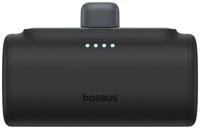 Baterie Externa Baseus Compact, 5000mAh, 20W, PD, 2 x USB-C, Neagra P10068306113-00
