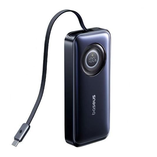 Baterie Externa Baseus EnerCore CR11, 20000mAh, 67W, PD, 2 x USB-C, Neagra E0027H00