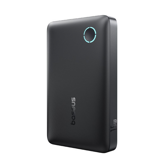Baterie Externa Baseus EnerFill FP11, 10000mAh, 15W, 1 x USB-A - 1 x USB-C, Neagra P1008210C123