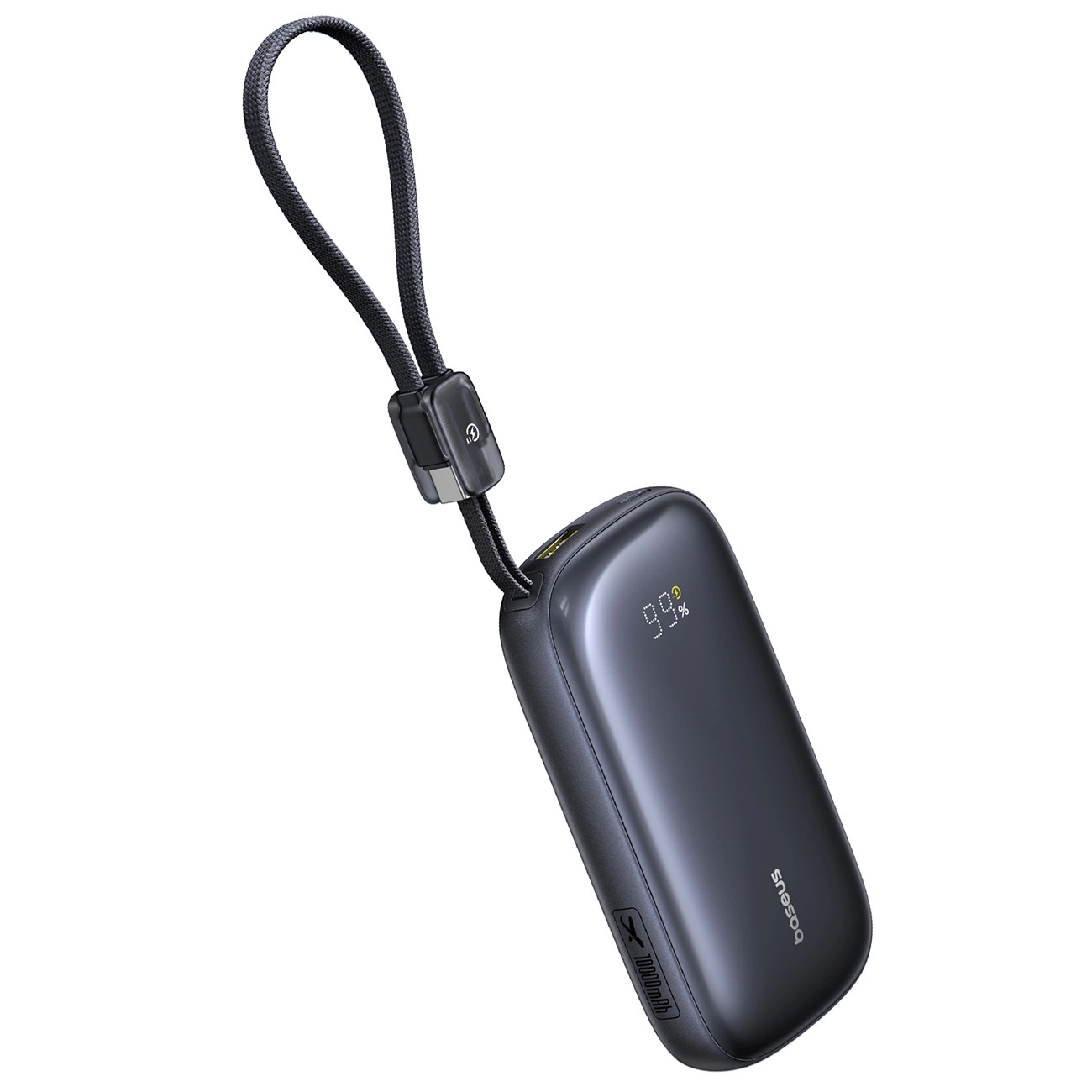 Baterie Externa Baseus EnerFill FC21 QPow 3 Ultra, 10000mAh, 22.5W, QC + PD, 1 x USB-A - 1 x USB-C, Neagra