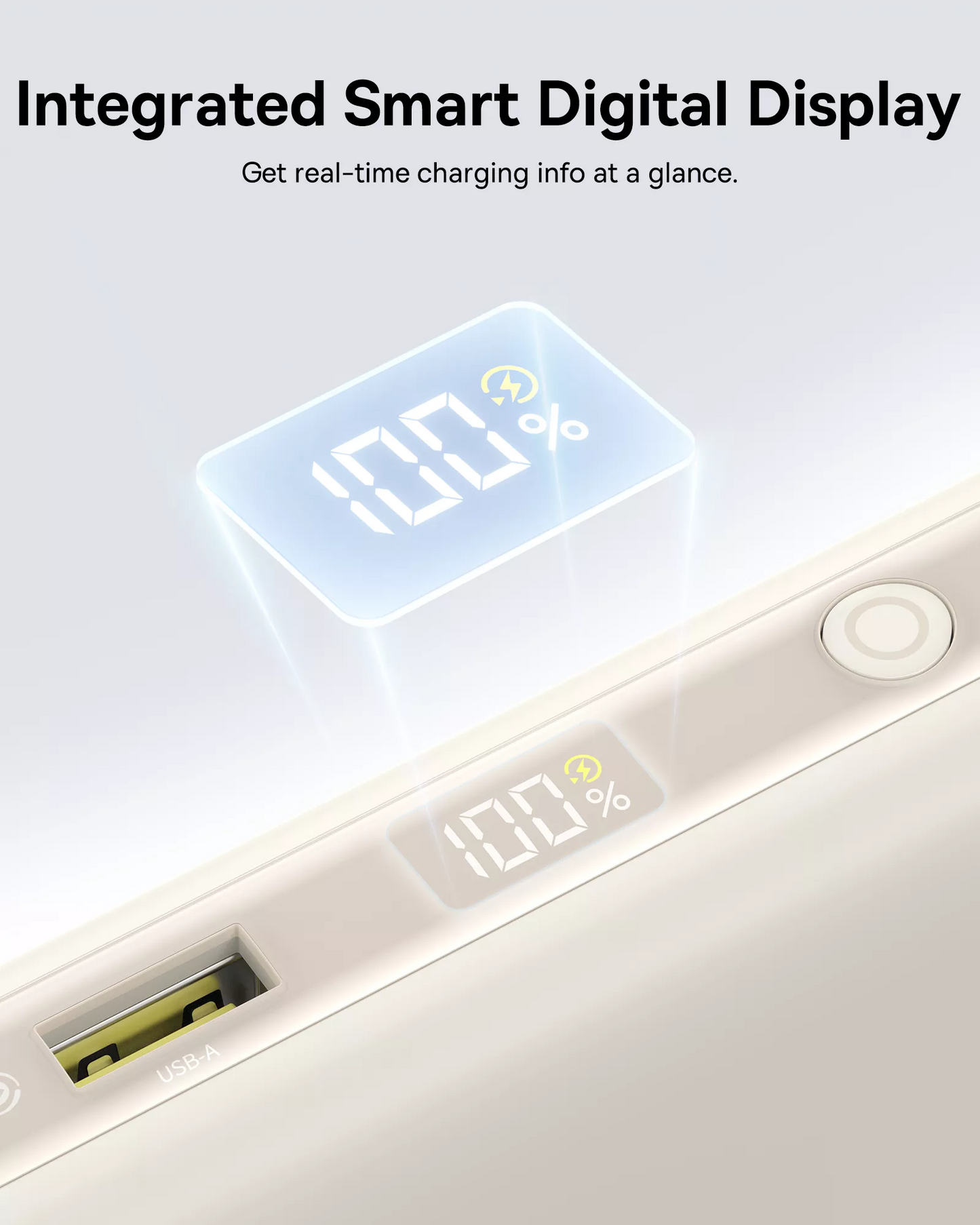 Baterie Externa Baseus EnerFill FC41, 20000mAh, 100W, QC + PD, 1 x USB-A - 3 x USB-C, Alba E0028N04