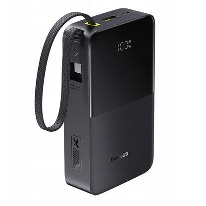 Baterie Externa Baseus EnerFill Bipow2 Pro, 20000mAh, 22.5W, QC + PD, 1 x USB-A - 2 x USB-C, Neagra E0027701