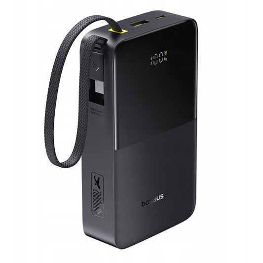 Baterie Externa Baseus EnerFill Bipow2 Pro, 20000mAh, 22.5W, QC + PD, 1 x USB-A - 2 x USB-C, Neagra E0027701