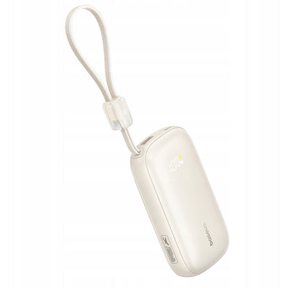 Baterie Externa Baseus EnerFill FC21 Qpow 3 Ultra, 20000mAh, 45W, QC + PD, 1 x USB-A - 1 x USB-C, Bej E0027P01