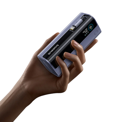 Baterie Externa Baseus EnerGeek GR11, 10000mAh, 100W, QC + PD, 1 x USB-A - 2 x USB-C, Gri E0027A01