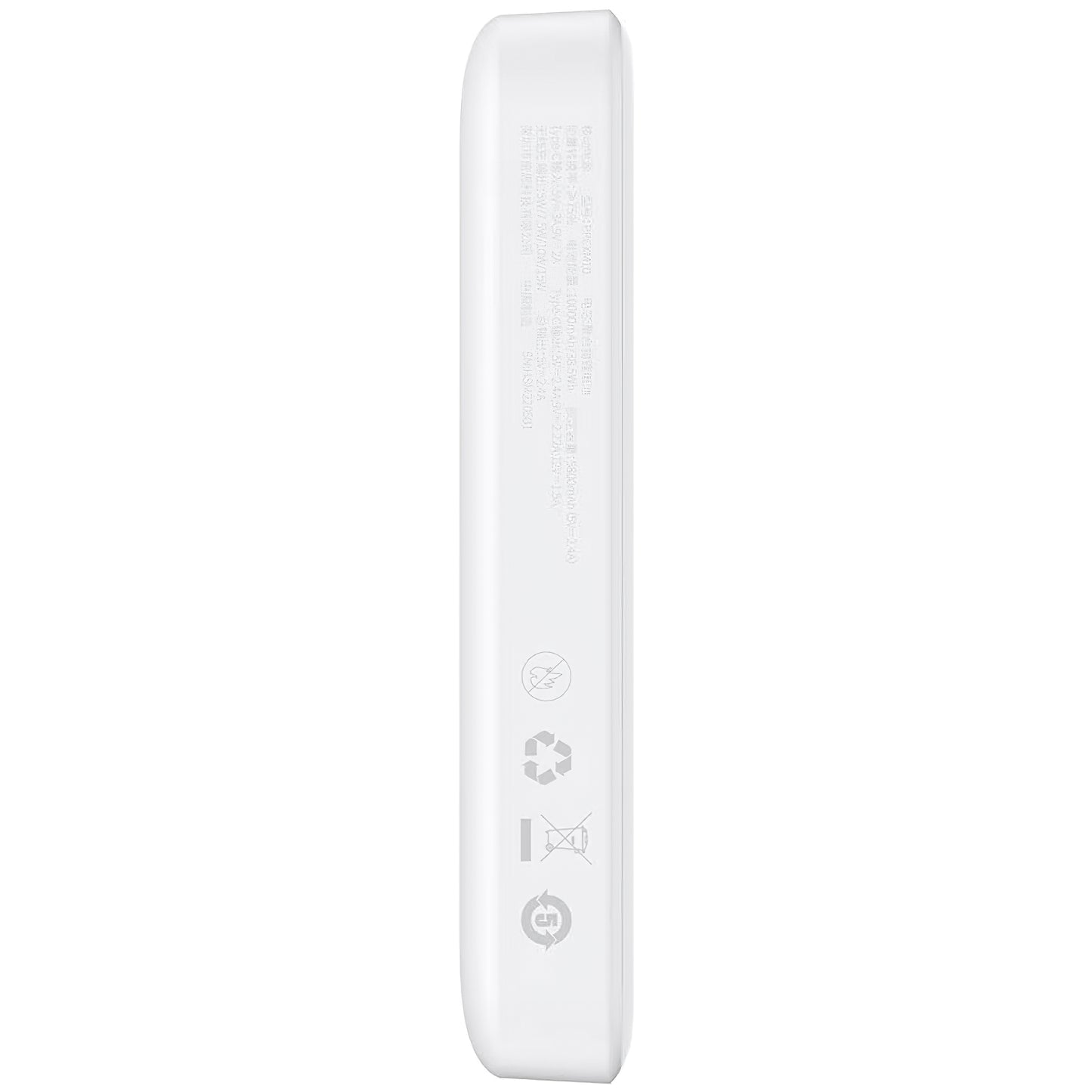 Baterie Externa Baseus Magnetic Mini, 10000mAh, 20W, PD + FQI, 1 x USB-C, Alba P10059001223-00